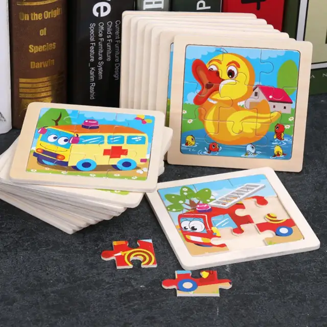 liaobeiotry Vorschule Bildung Pädagogisches Puzzle Spielzeug Schöne Cartoon  Puzzle Kinder Für Kindergarten Kinder Kind Kinder: : Spielzeug