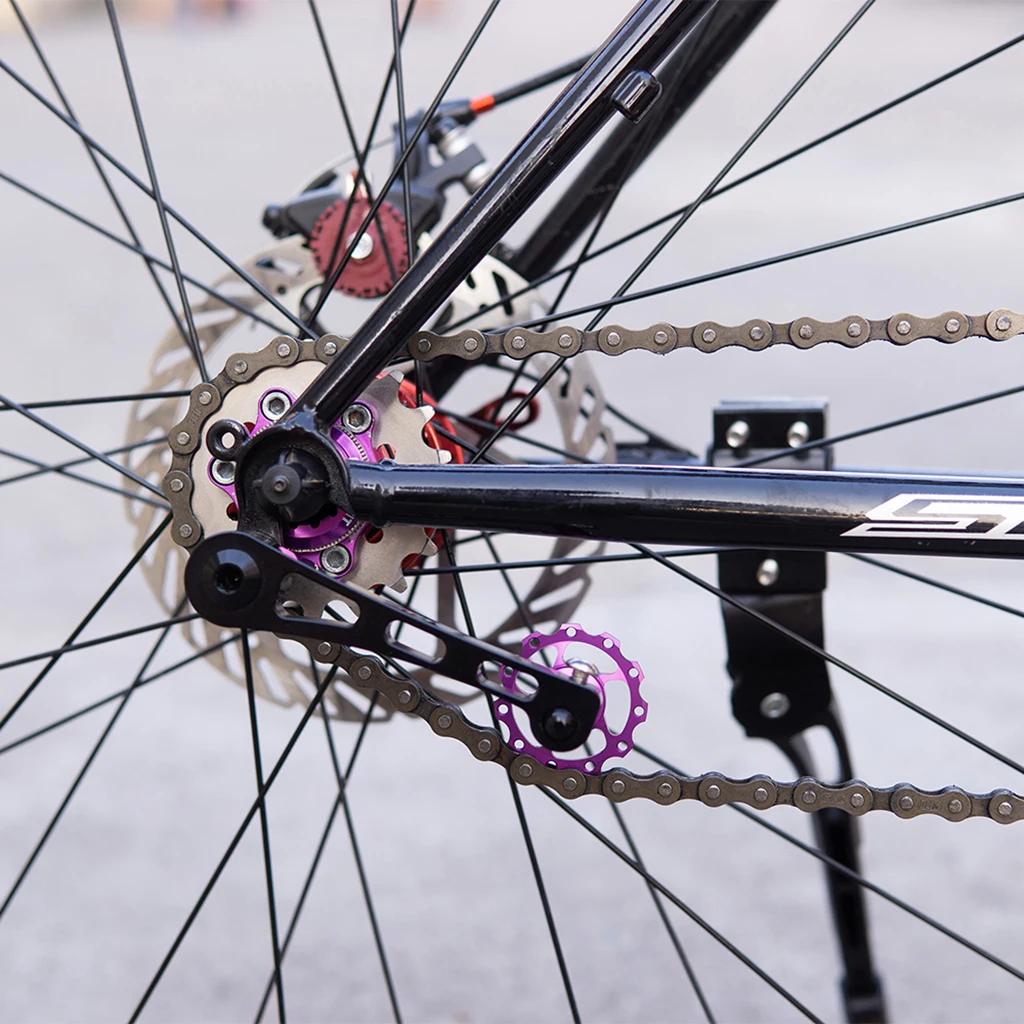 Alloy Bike Chain Tensioner Chains Converter Mountain Convert Kit Device