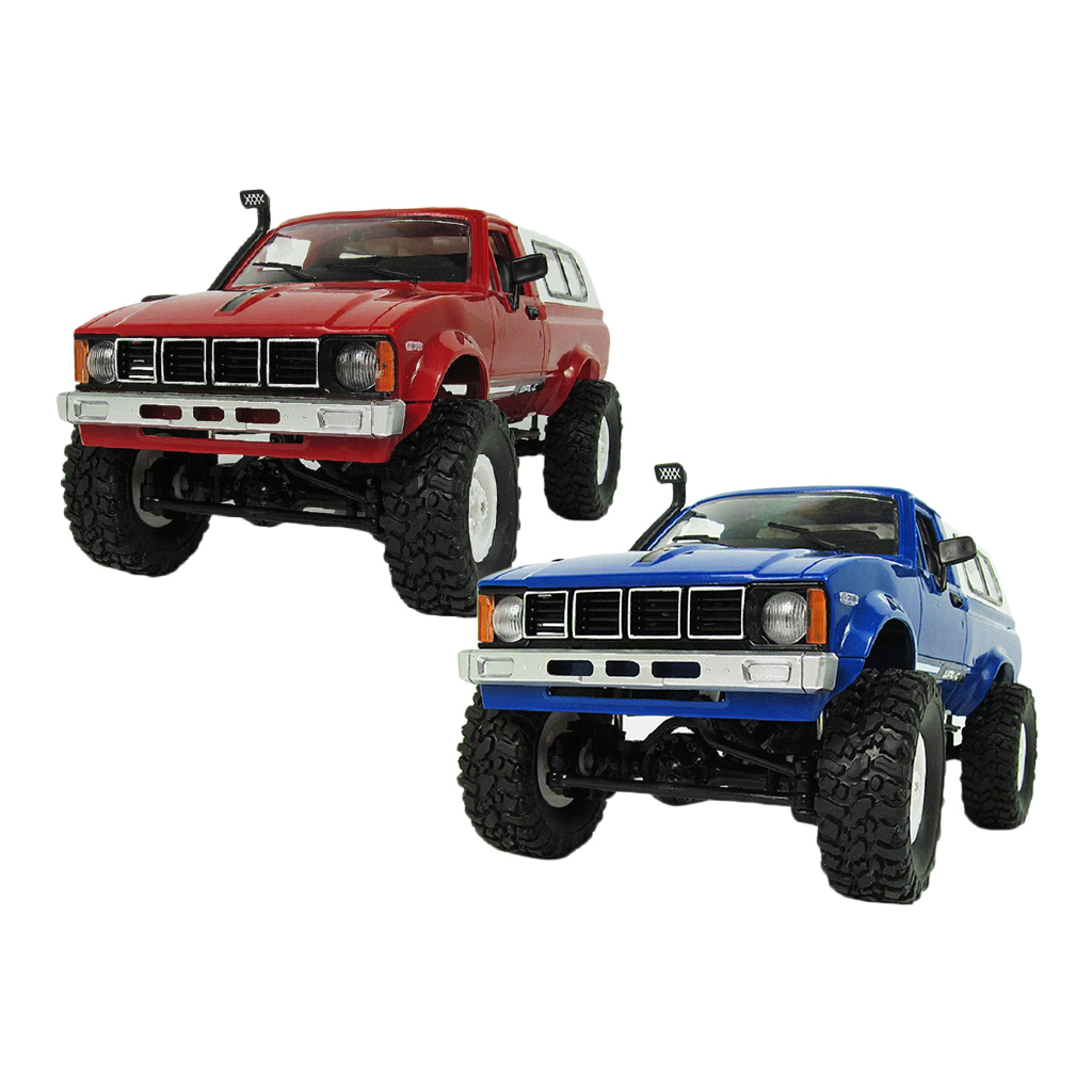 WPL C24 1/16 Scale 4WD Pickup Truck, Ready to Run, with 2.4Ghz Radio Controller