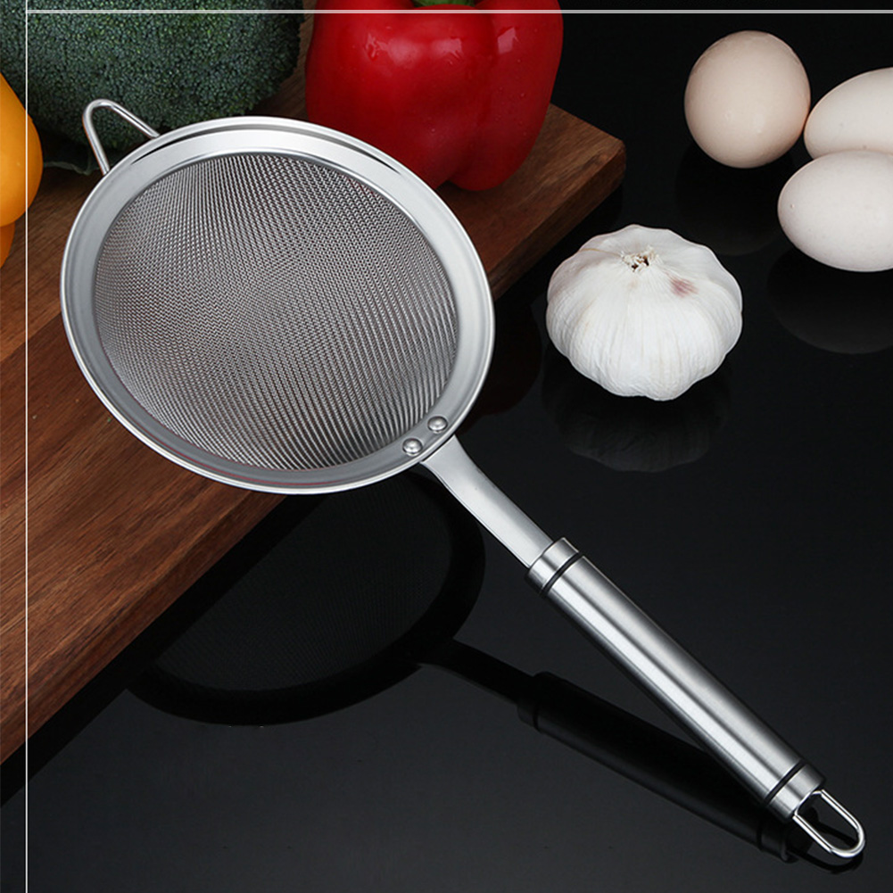 óleo cozinhar acessórios filtro alimentos filtragem aço inoxidável
