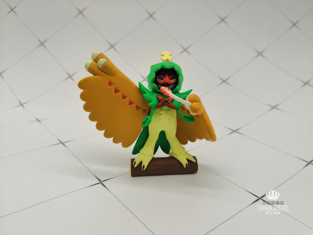 Pokemon tipo elétrico zeraora e grama tipo decidueye figura de ação modelo  ornamento brinquedos - AliExpress