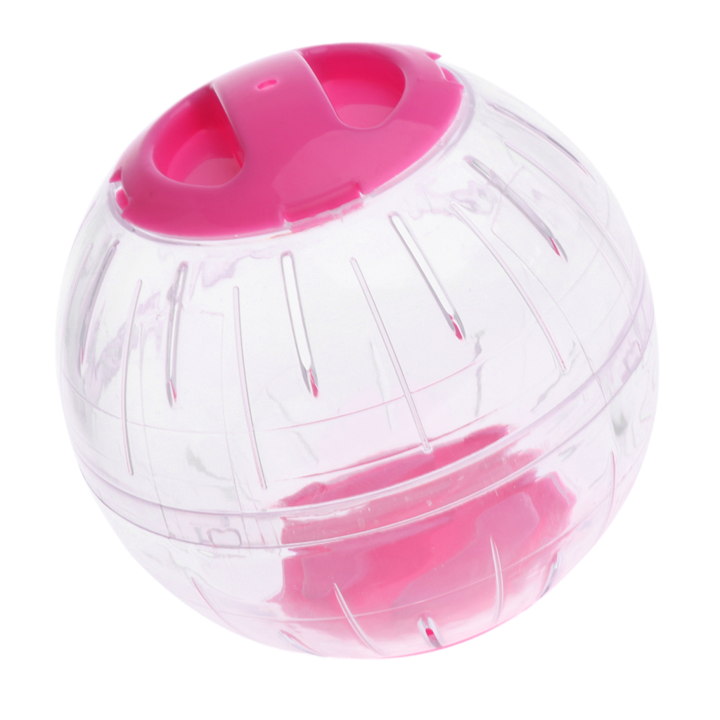 Hamster Crystal Clear Running Ball Grounder Jogging Durable Pet Exercise Toy