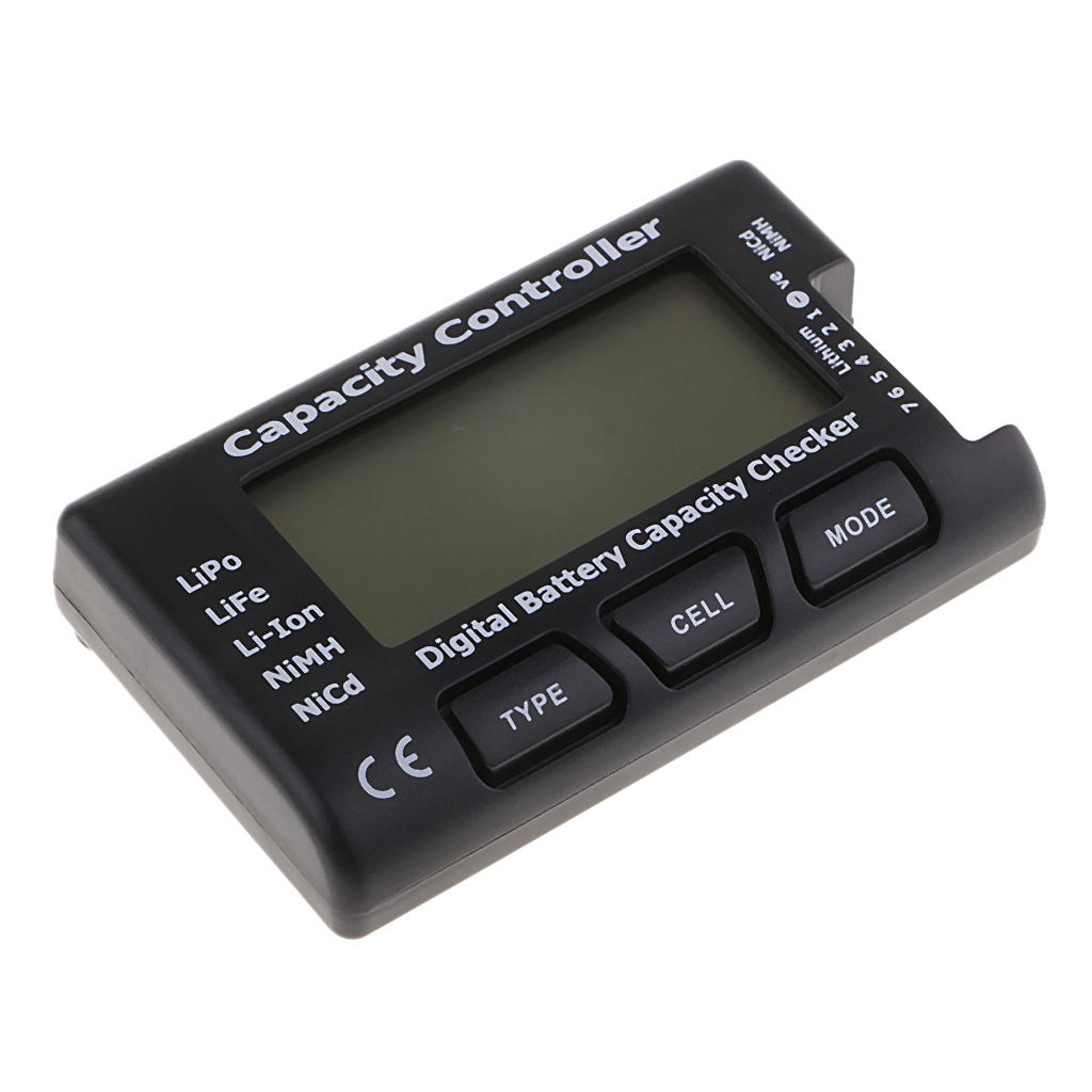 RC 2-7S Batteries Capacity Meter Intelligence Digital Power Tester Checker