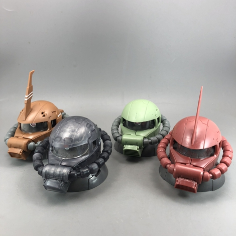 Gundam Gashapon Toys Exceed Zaku Head Red Green Action Figure Model Ornaments Toys Children Gifts Action Figures Aliexpress