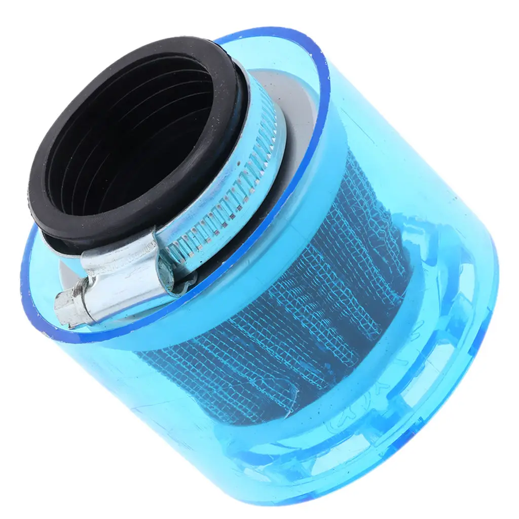 Air Filter Cleaner Splash Proof For Cross Country Straight Head Air Filter Blue