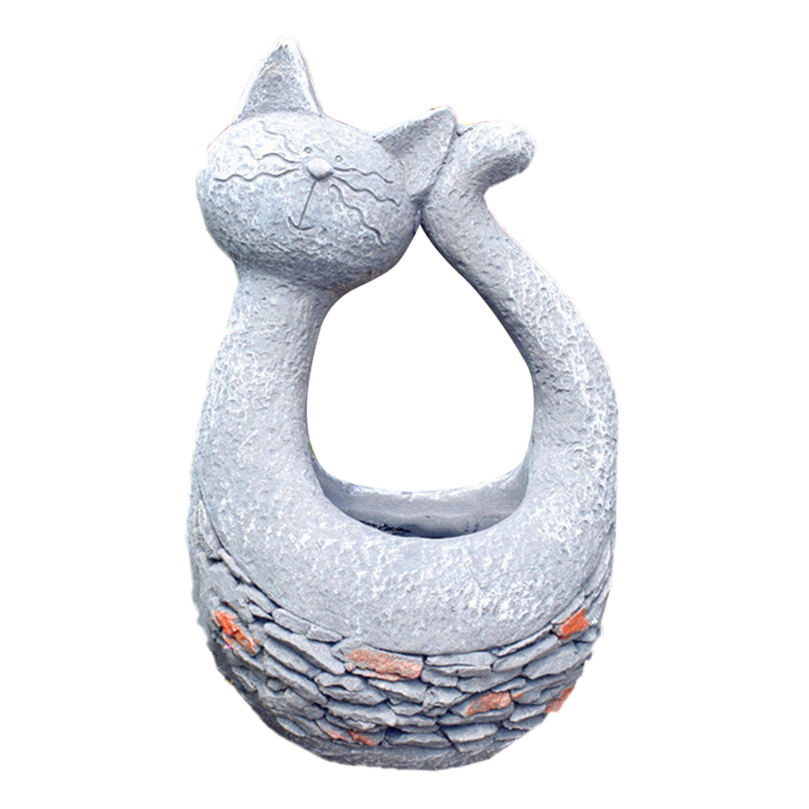 Cute Cat Figure Succulent Plant Pot Animal Flower Planter Flowerpot Home Garden Decor Bonsai Pots Outdoor Decor