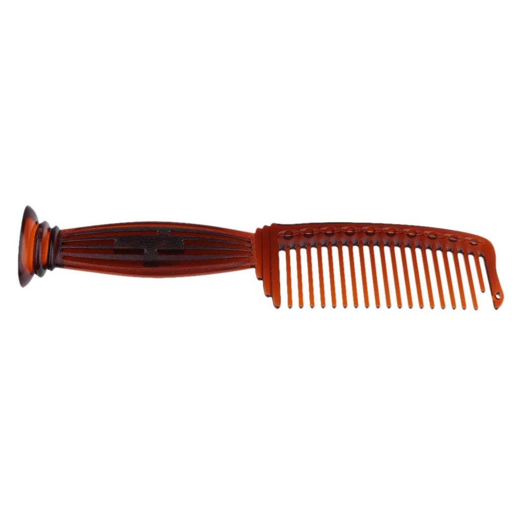 Plastic Wide Tooth Comb Frizz Off  Resistant Detangling Massage Comb