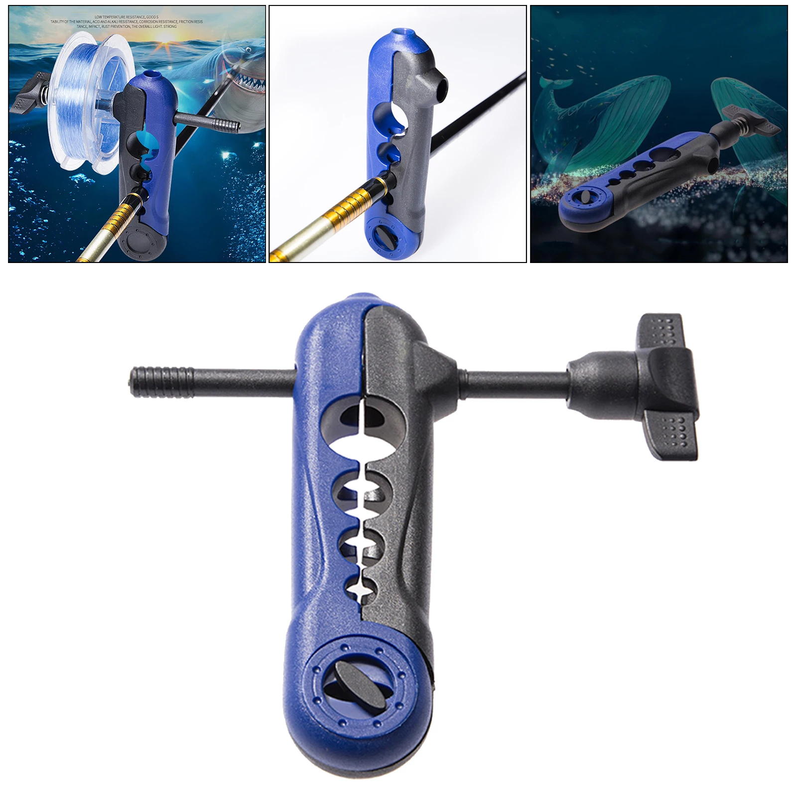 Portable Universal Multifunctional Adjustable Outdoor Mini Fishing Reel Spooler Line Winder Tool Fishing Winder Board Accessory