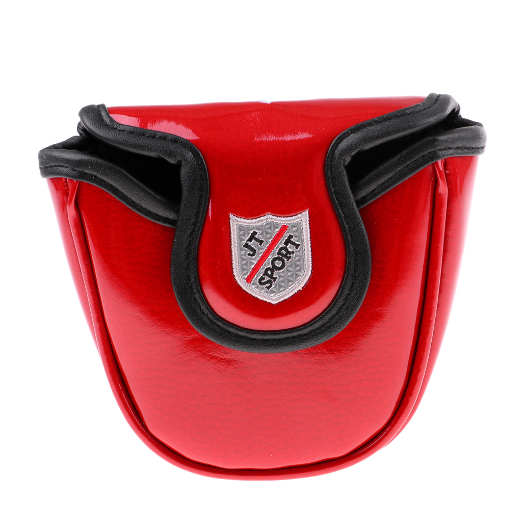 Durable PU Golf Putter Cover - Universal Mallet Headcover - Magnetic Closure - Golf Equipment