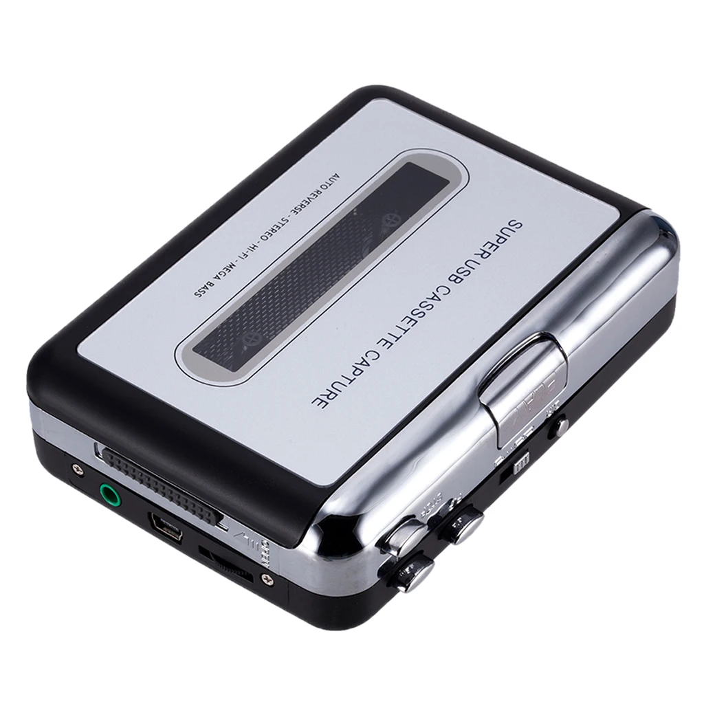 Cassette Player to MP3 Converter CD Music Walkman Tapes Recorder for PC