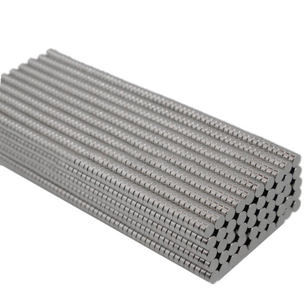 50Pcs 4x2mm Round Shape Rare Earth Neodymium Super Strong Magnetic NdFeB Magnet Fridge Crafts For Acoustic Field Electronics