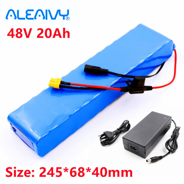 48V 20Ah 18650 Lithium Battery Pack 13S2P 1000W High Power 