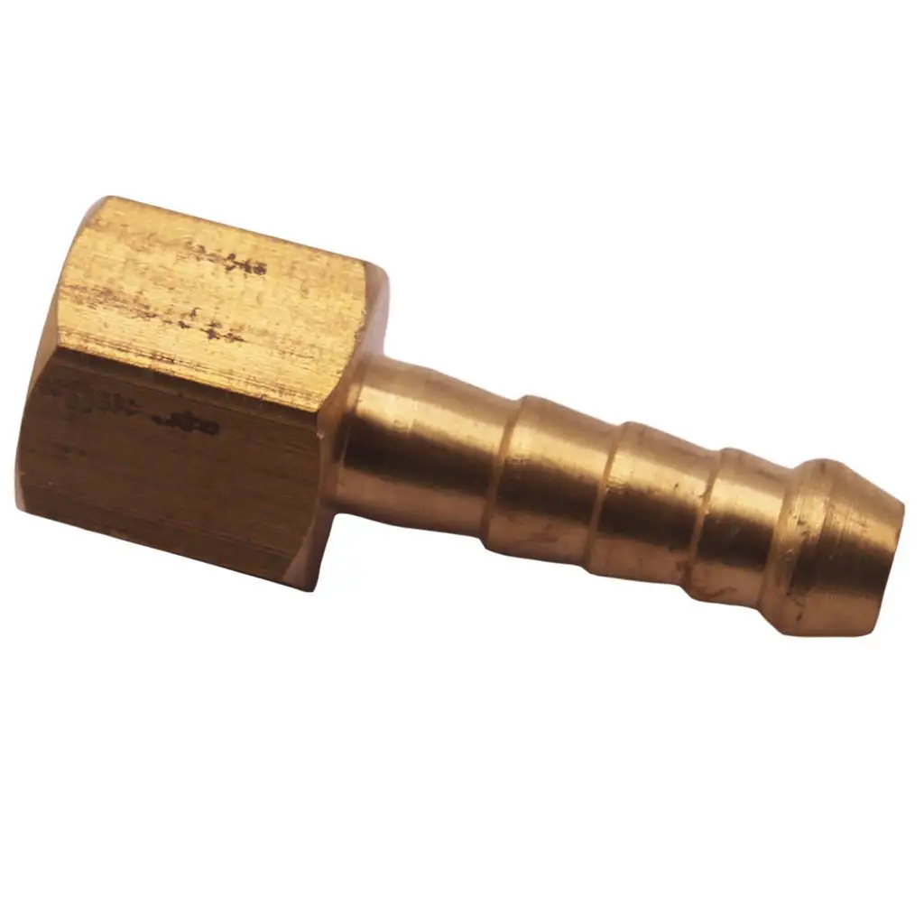 Brass 1/8`` Female NTP To 7mm Tail Baed Fitting 1/8`` Hose ID