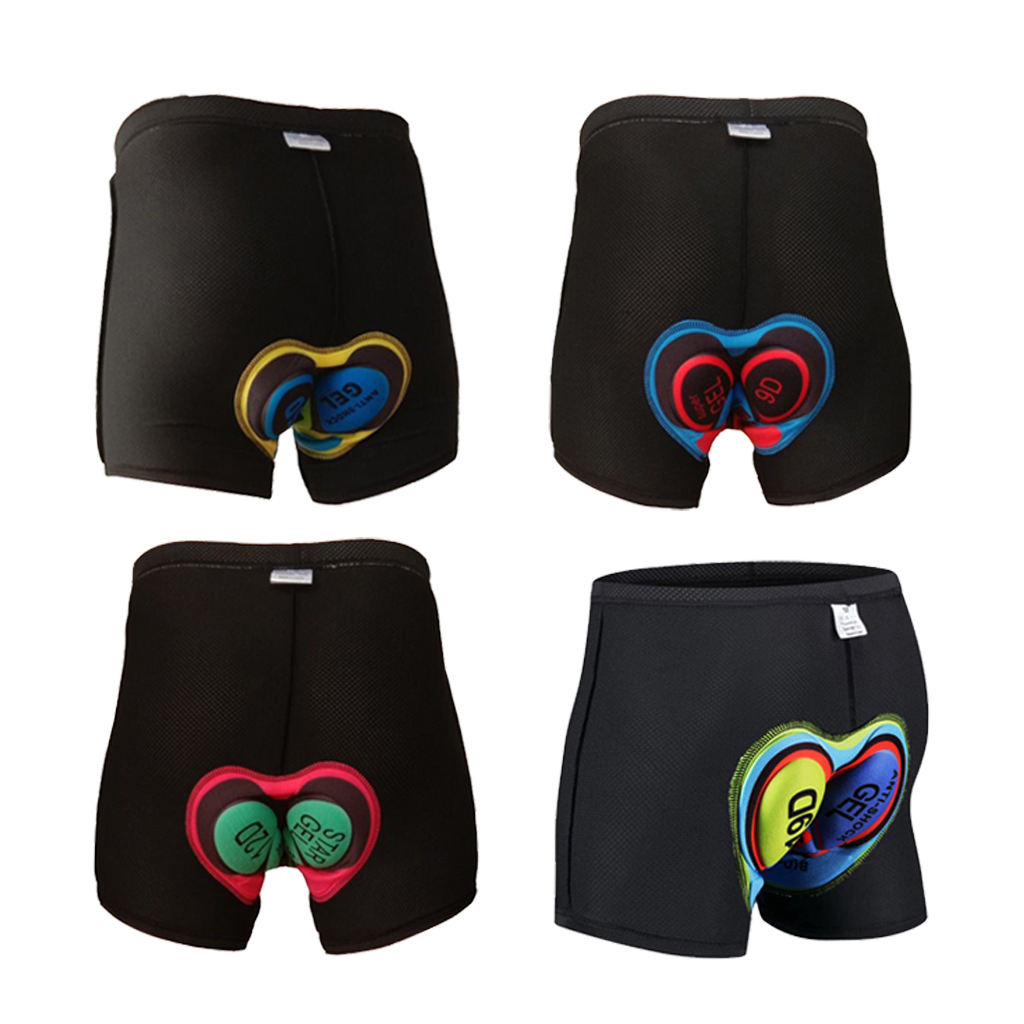 Padded Bike Underwear Women Men Bike Cycling Shorts Liner Underpants