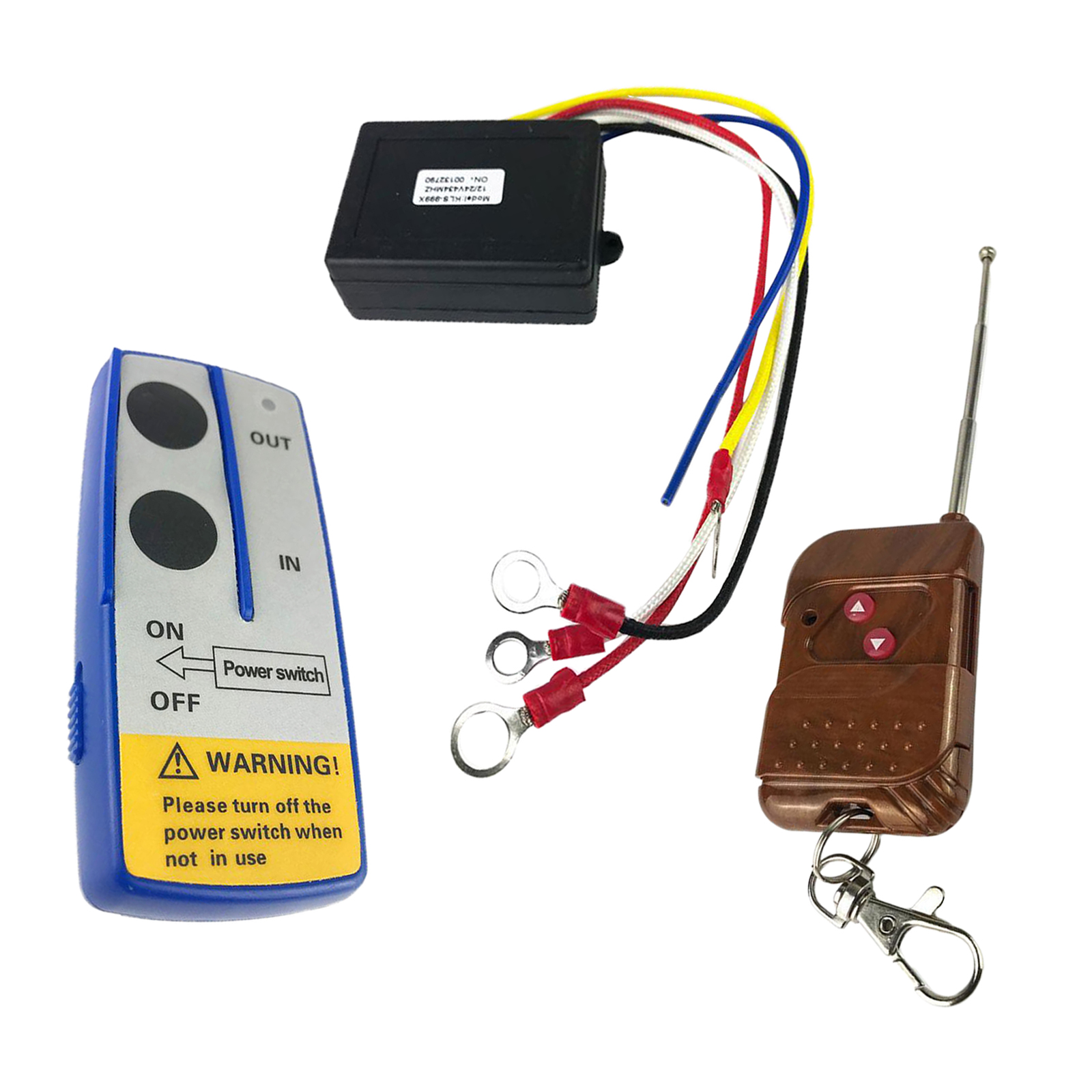 Universal 12V 75ft Winch Wireless Remote Control Switch System Car Detector