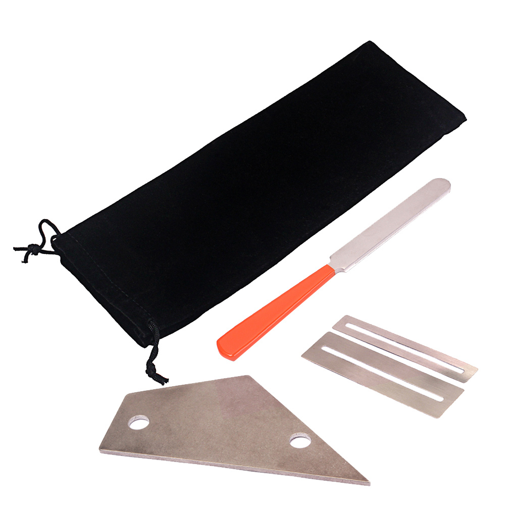 1 Set Fretboard File Fret Rocker Fret Guard for Guitar Repair Maintenance Kit