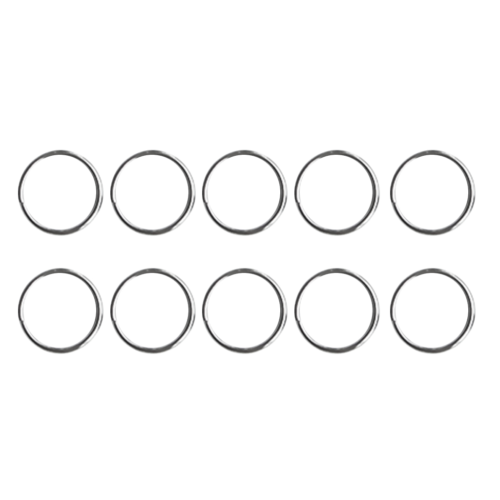 10 Pieces Scuba Diving Stainless Steel Split  for Attaching The Equipment