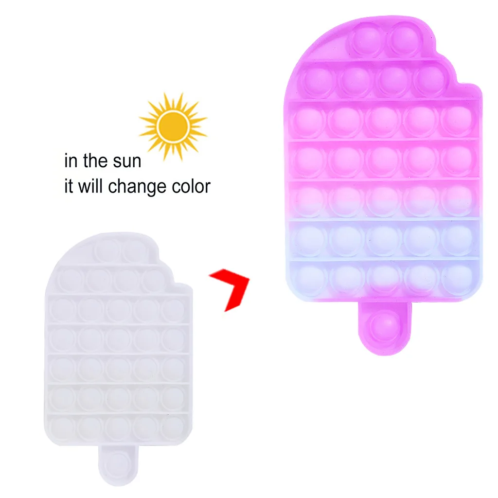 color change pop it fidget toy