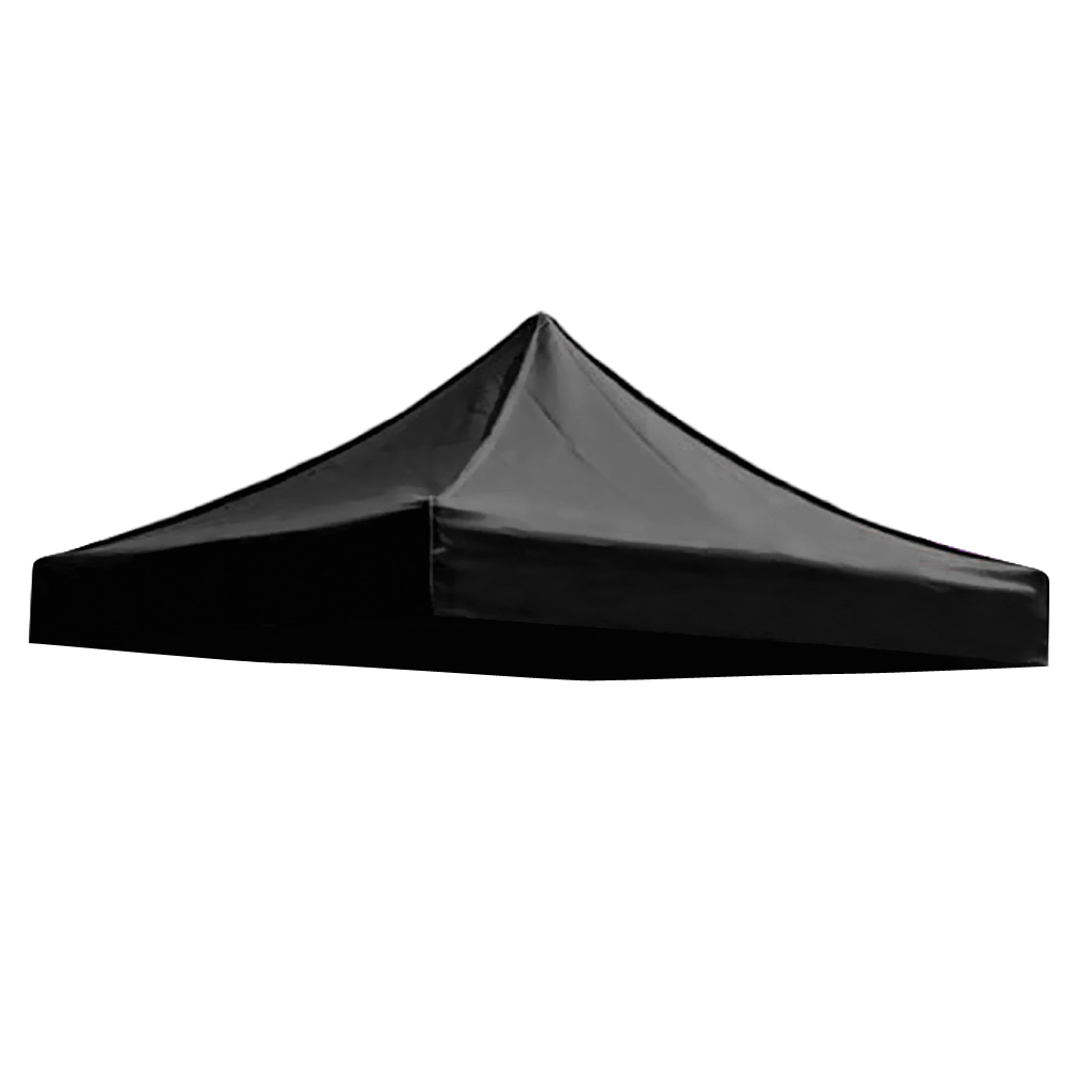 Black  Up Tent Canopy Top Replacement for Garden Courtyard Beach Camping Wedding Outdoor Party