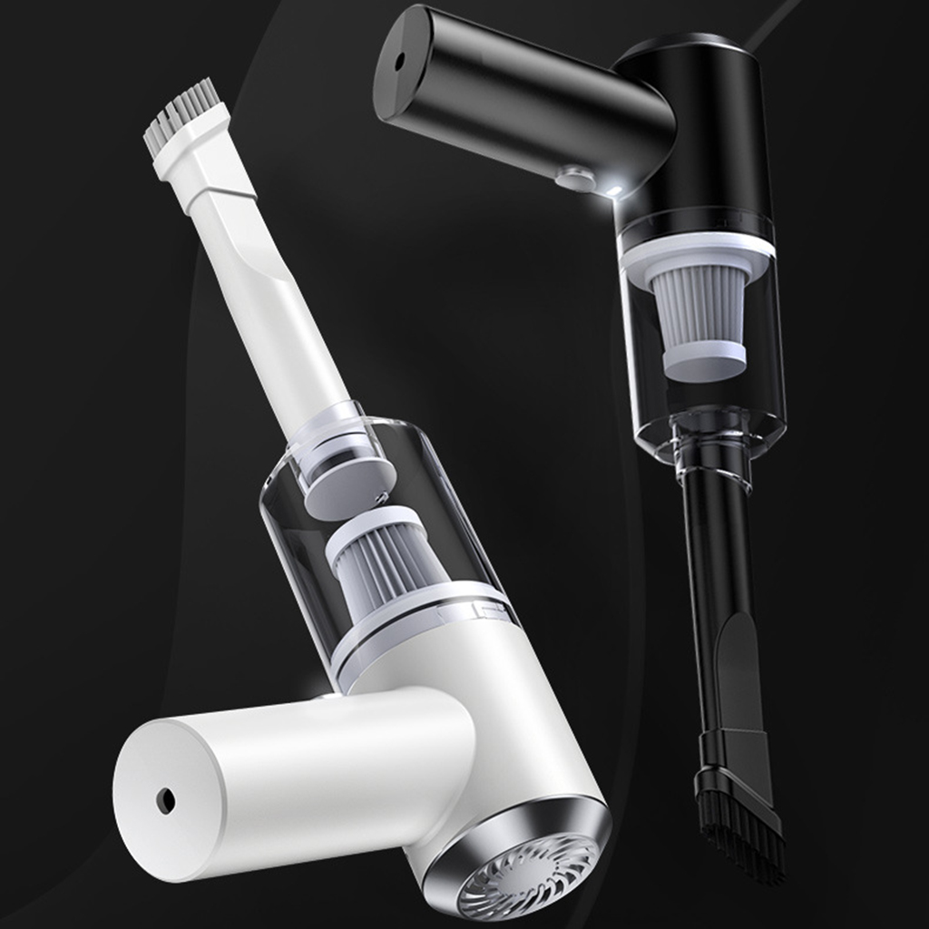 Handheld 120W Car Vacuum Cleaner Rechargeable USB 5500Pa High Power Strong Suction Wet Dry Vacuum Dust Collector for Pet Hair