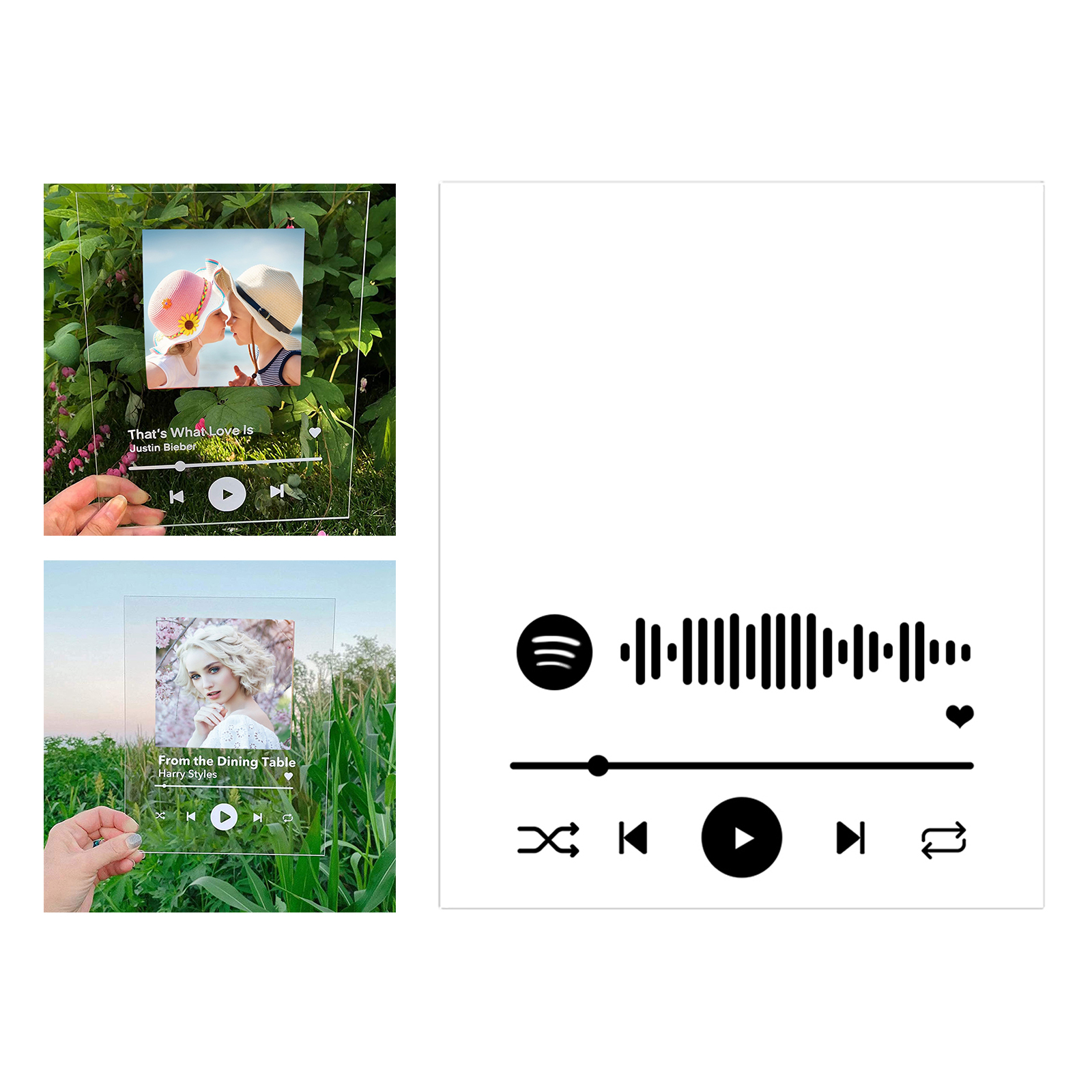 Personalised Custom Music Album Cover, Any Song, Any Artist - Print - Poster Acrylic Album Cover | Wide 8