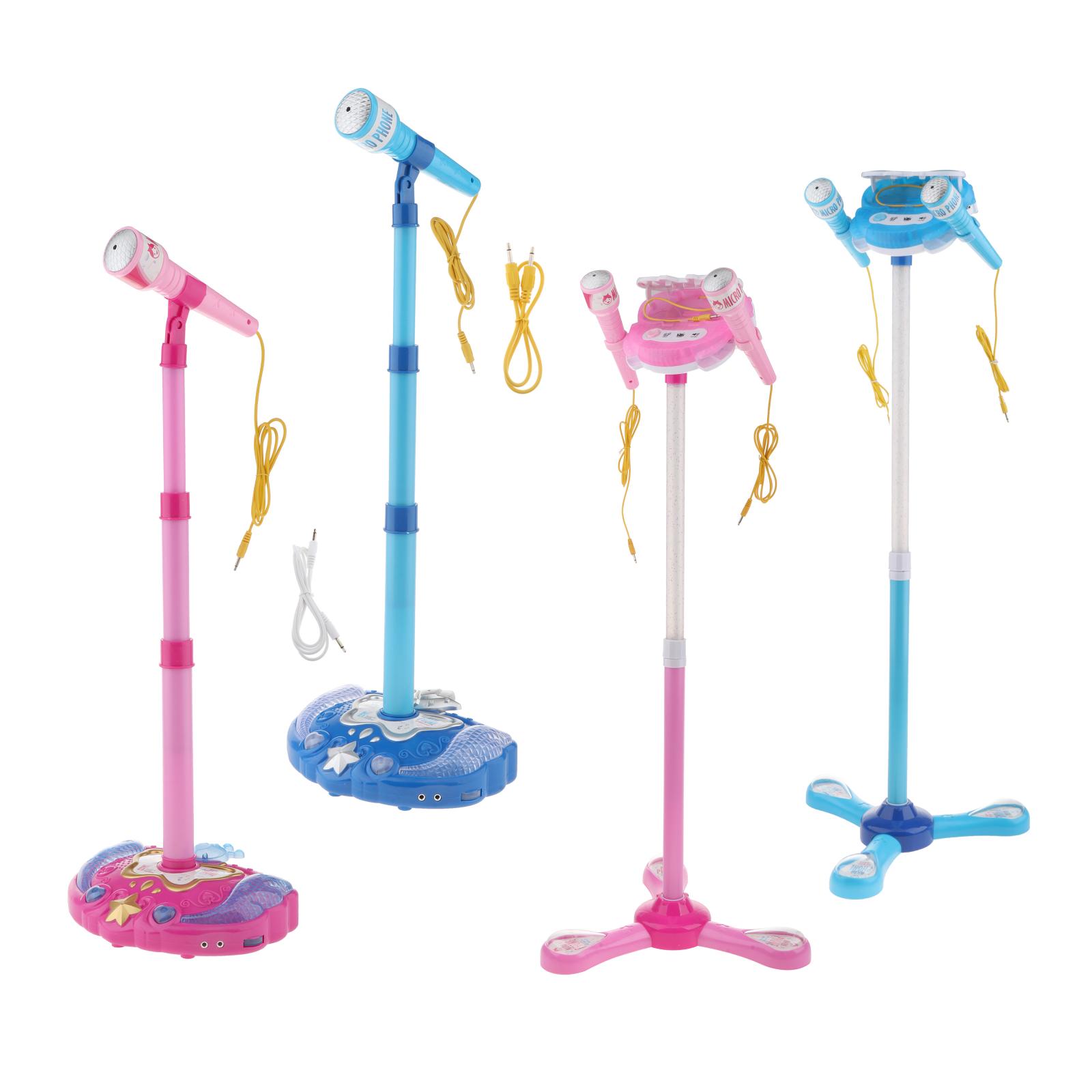 childrens microphone with stand and speaker