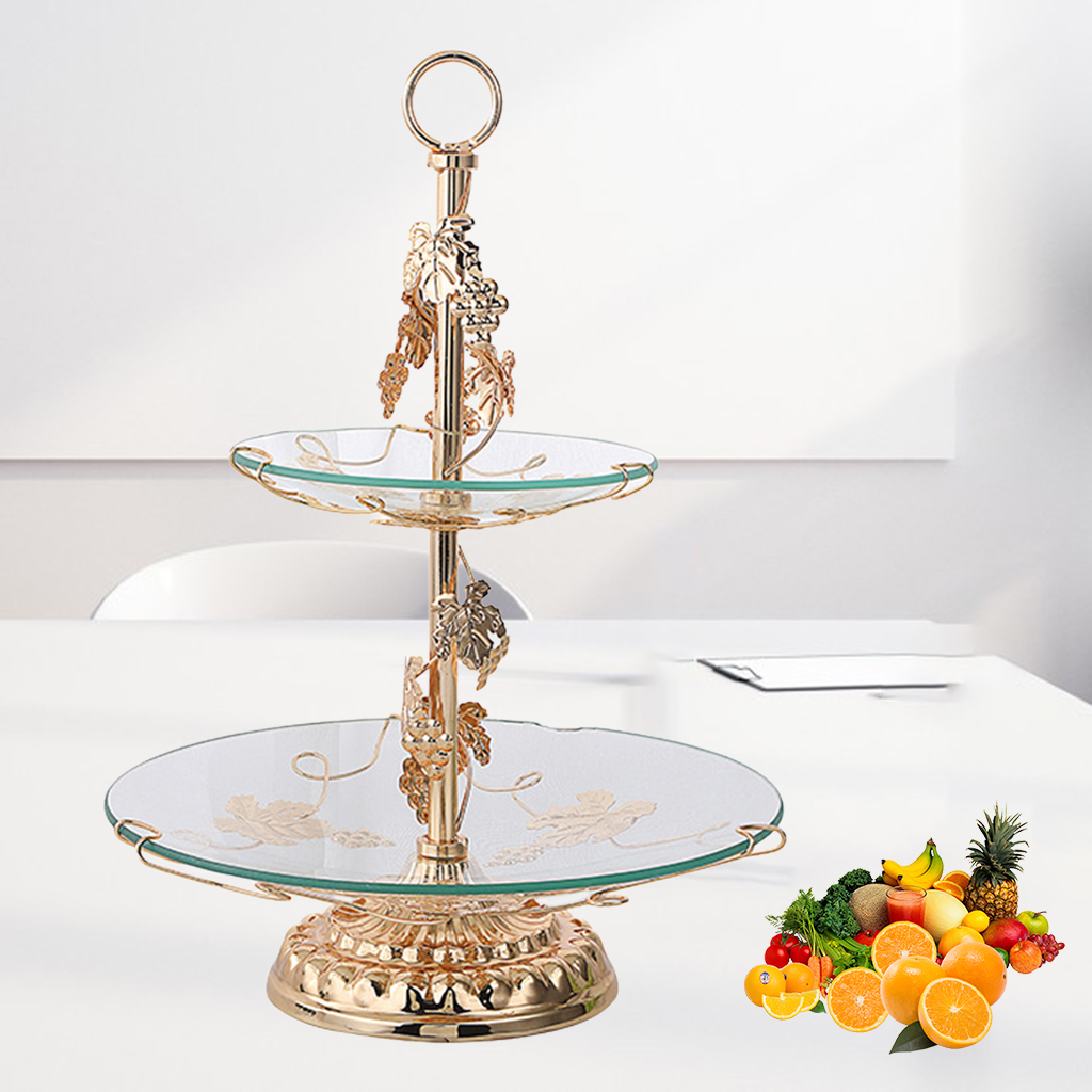 2Tier Cupcake Stand Fruit Plate Cakes Desserts Fruits Dessert Cupcake Stand