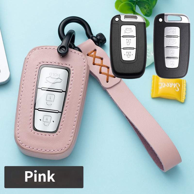 Cover chiave telecomando per Hyundai Solaris HB20 Veloster SR IX35 Accent Elantra i30 per KIA RIO K2 K3 - H93e1056f50bd4c3cb9709120f93232c7M