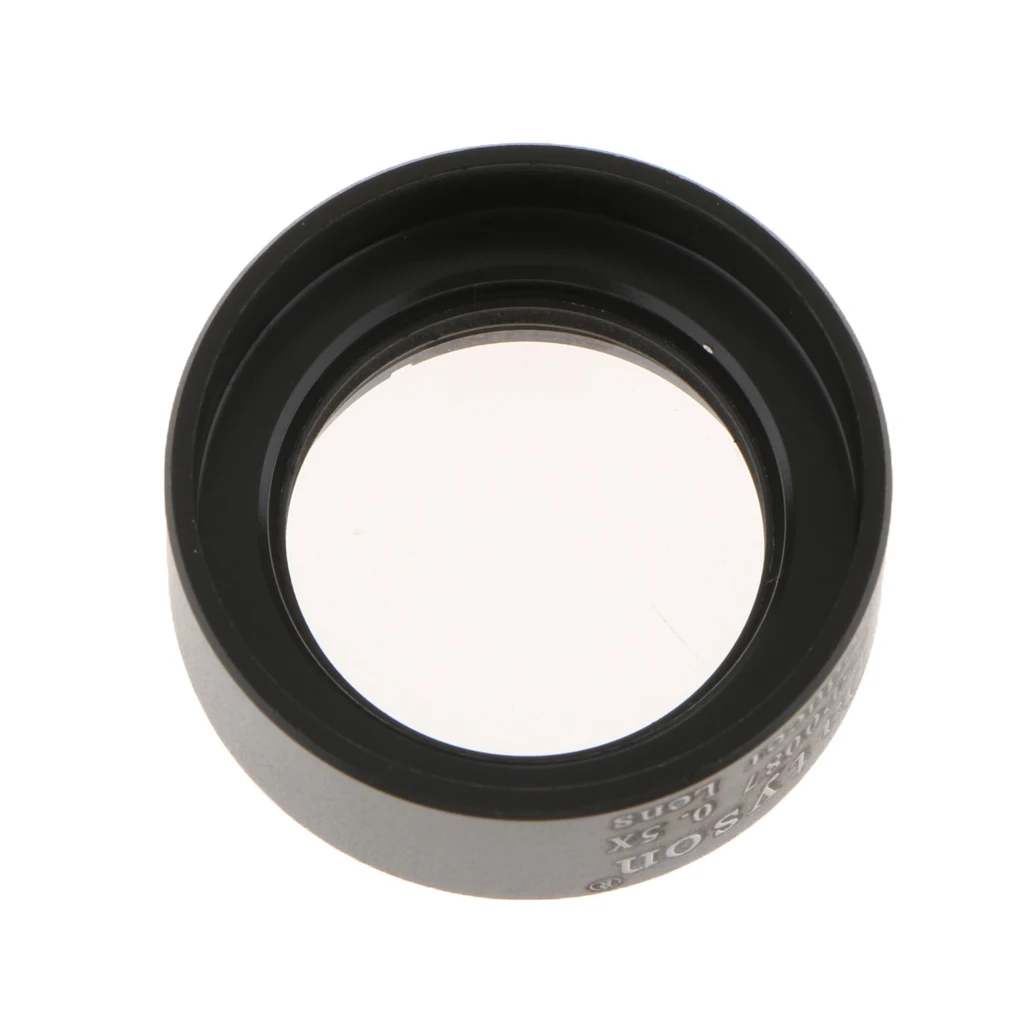 0.5x Barlow Lens  0.5X Focal Reducer Metal with M28*0.6 Thread for 1.25`` / 31.75mm Telescope Eyepiece Accessory