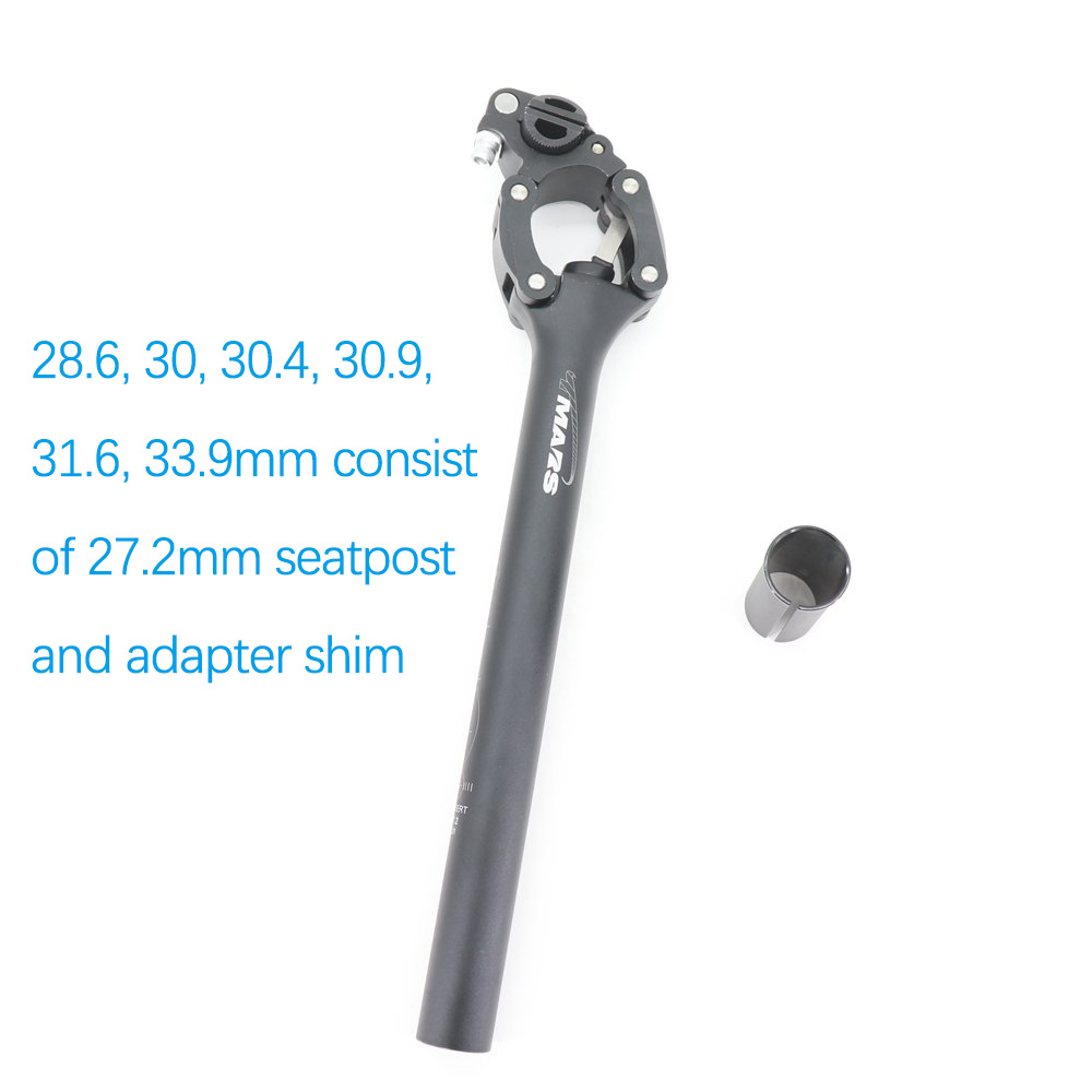 Tmars Bike Suspension Seatpost Parallel Shock Absorber Parallelogram