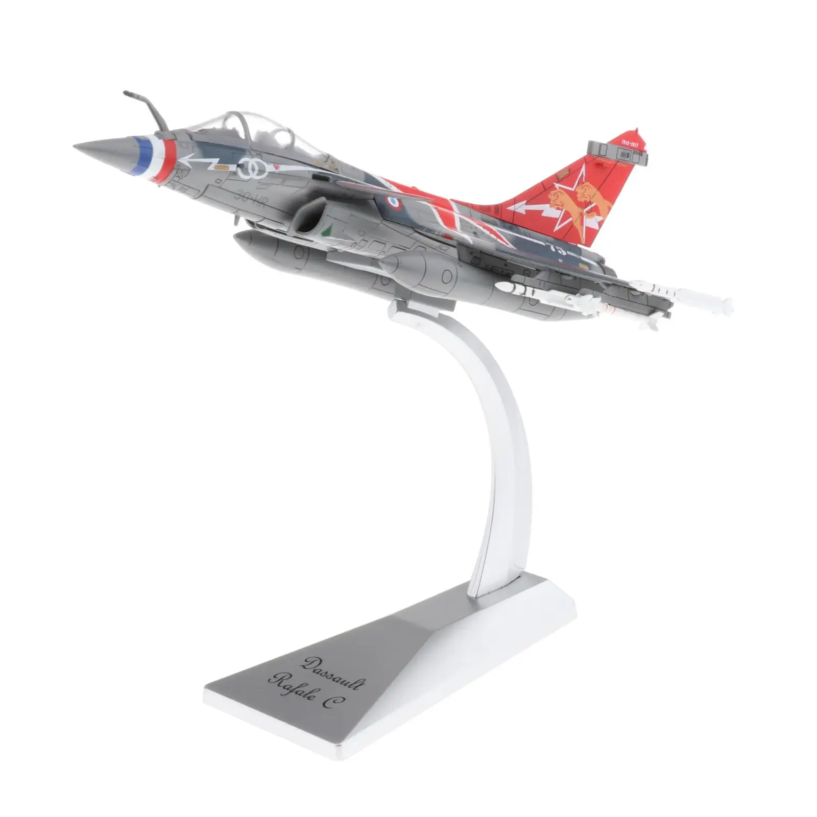 1:72 Scale Dassault Rafale Fighter Diecast Model w/ Dispaly Stand Home Decor 