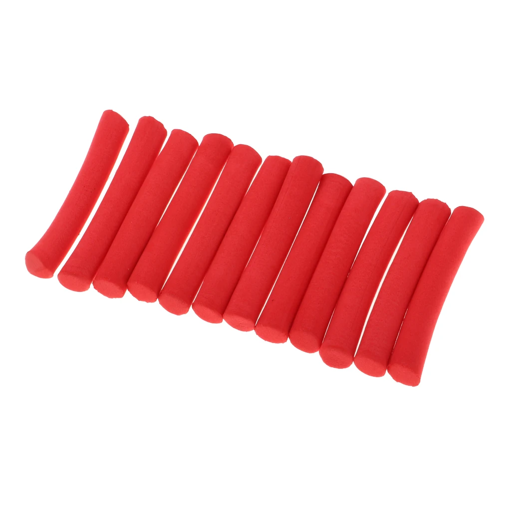 12Pcs EVA Foam Stick Lightweight Cylinder Float Fly Tying Rig Materials Hook