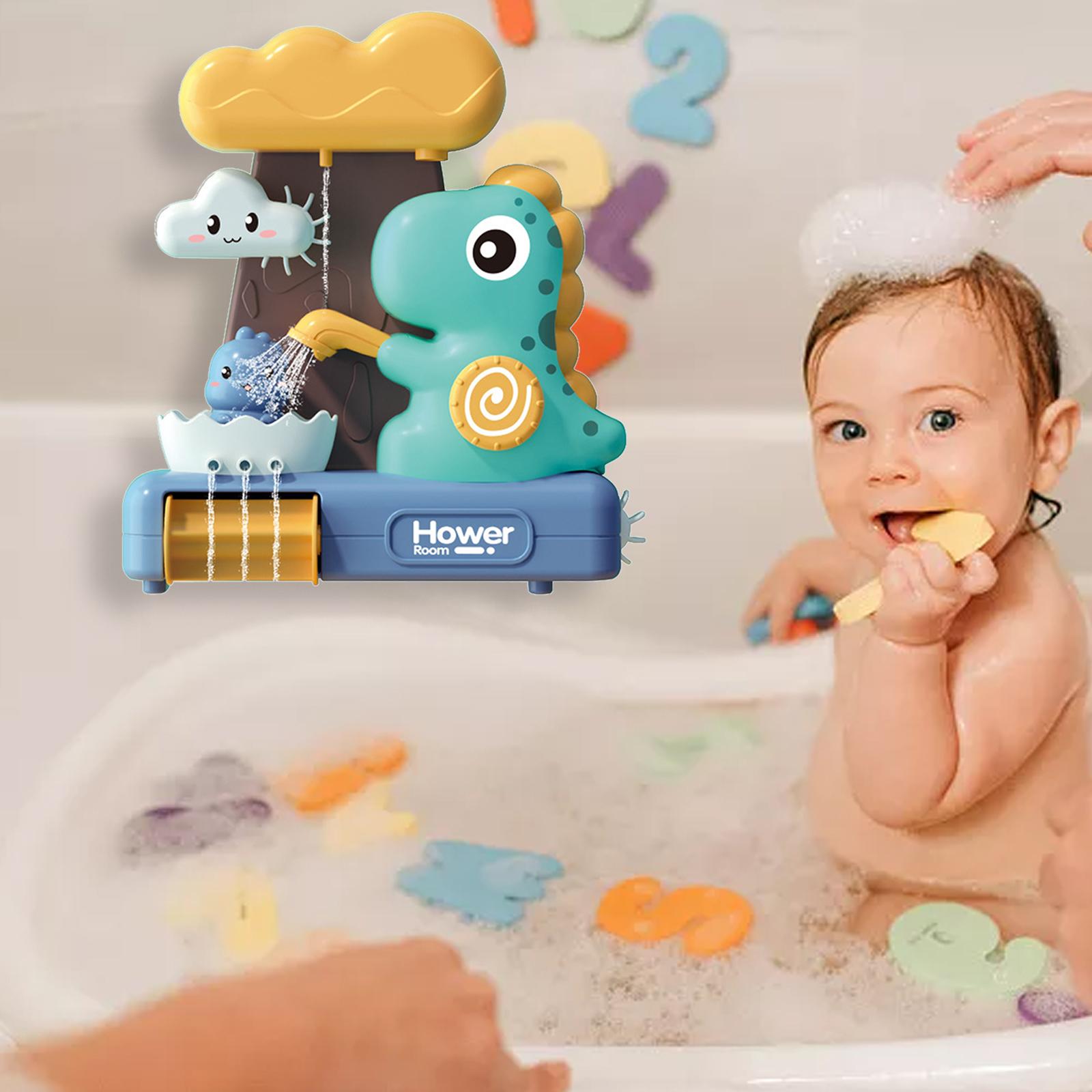 Bath Toys Dinosaur Sensory Development Spray Shower Game Lovely Bathtub Toys for Bathroom Bathing Baby Children Preschool