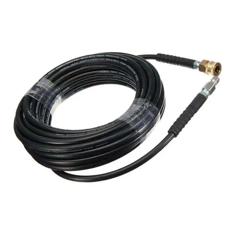 Water Jet Power 1/4" High Pressure Washer Hose 5800psi 15m 49ft Accessories 
