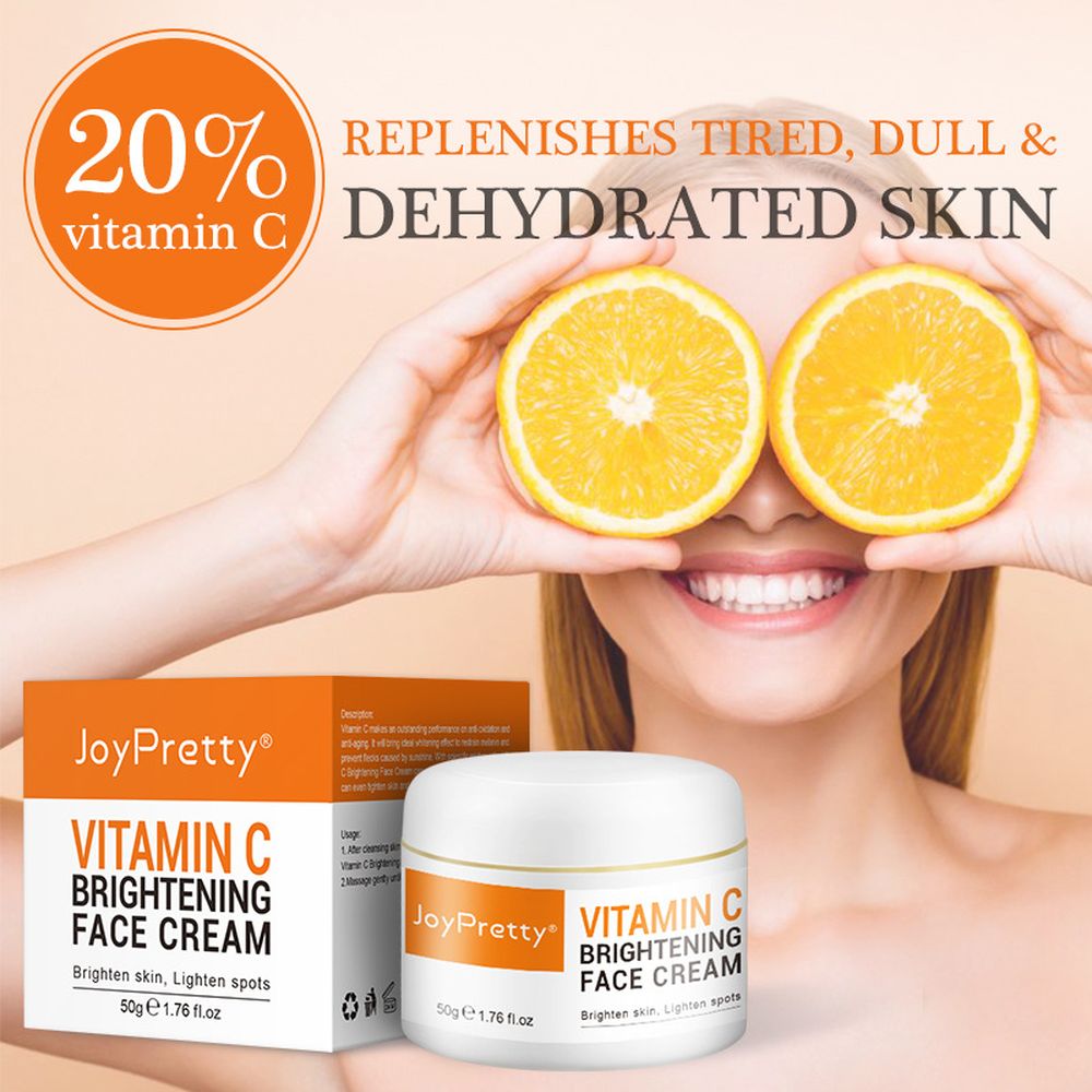 Best of Natural 20% Vitamin C Whitening Face Cream Moisturizing Repairing Improve Skin Elasticity Brightening Cream For Face Skin Care Reviews & Tips