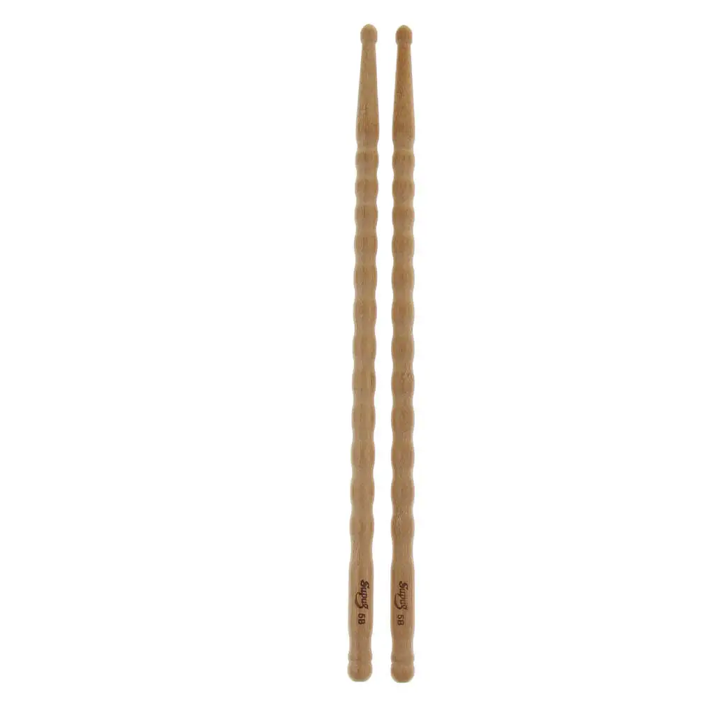 Bamboo Mallets Rods Sticks Snare Drum Mallet Drumstick for Drum Band