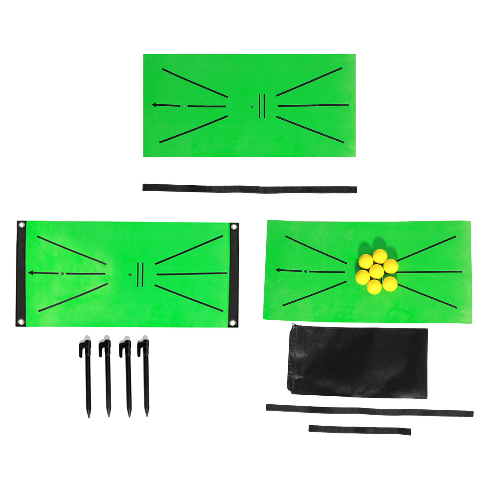 24x12'' Golf Training Mat Rug Hitting Aid Game Pad Home Office Outdoors