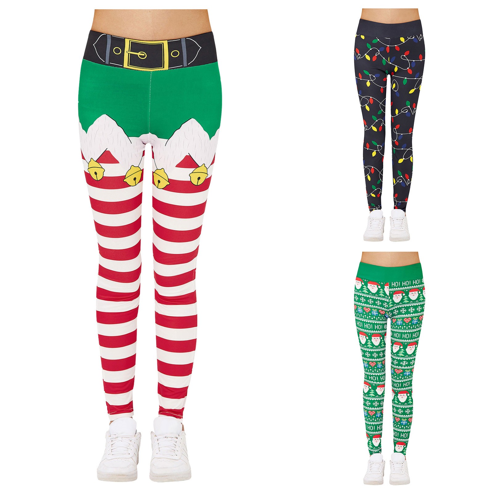 3d Funny Print Leggings Womens Custom 
