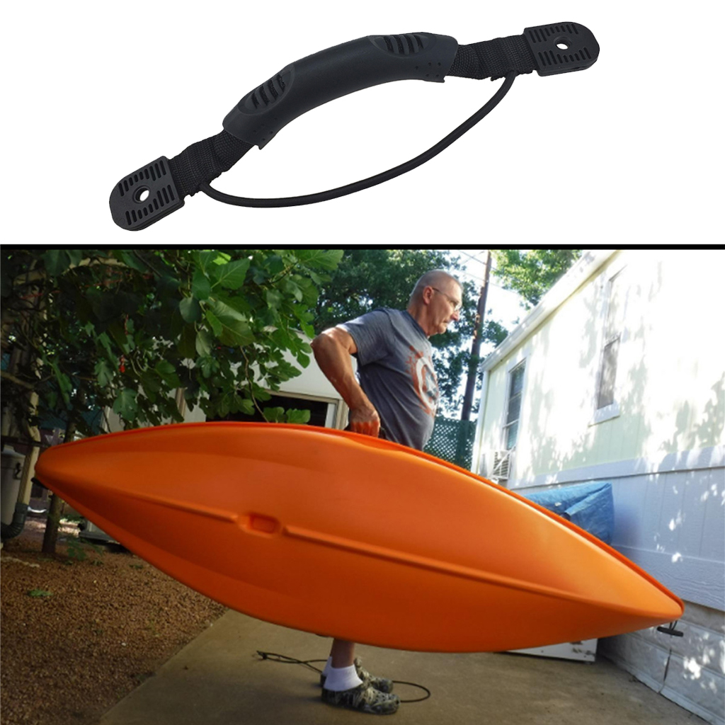 Canoe Boat Side Mount Carry Rubber Handle Fixing Paddle+Bungee Cord Kayak Kits