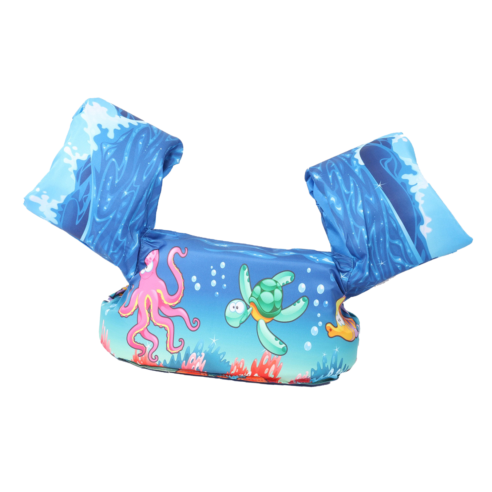 Baby Swim Life Jacket Vest with Shoulder Harness Arm Sea Beach Pool Toddler Swim Aid Floats  Kids Swim Vest for Baby Children