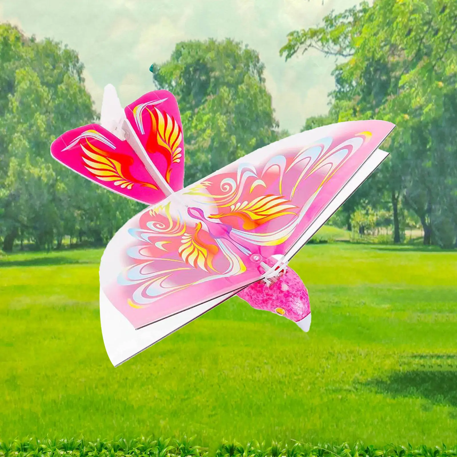 Flying Birds Electronic RC Drone Toys Helicopter 235x275x70mm 360 Degree Flying RC Bird Toy 2.4 GHz Remote Control E-Bird