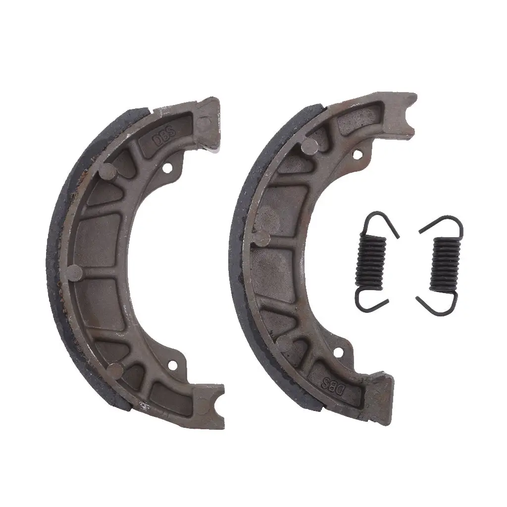 Gray Rear Drum Brake Shoes With Pair Springs EBC For Yamaha PW80 2011 2012