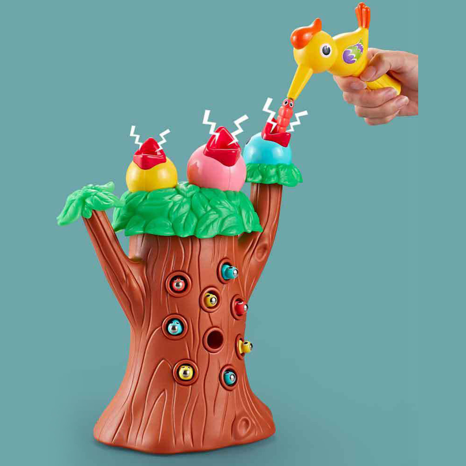 Crianças Magnético Criança Pica-pau Brinquedo Física Habilidades Emocionais Pré-escolar Brinquedos Jogos Animais 2 Cheap Biologia