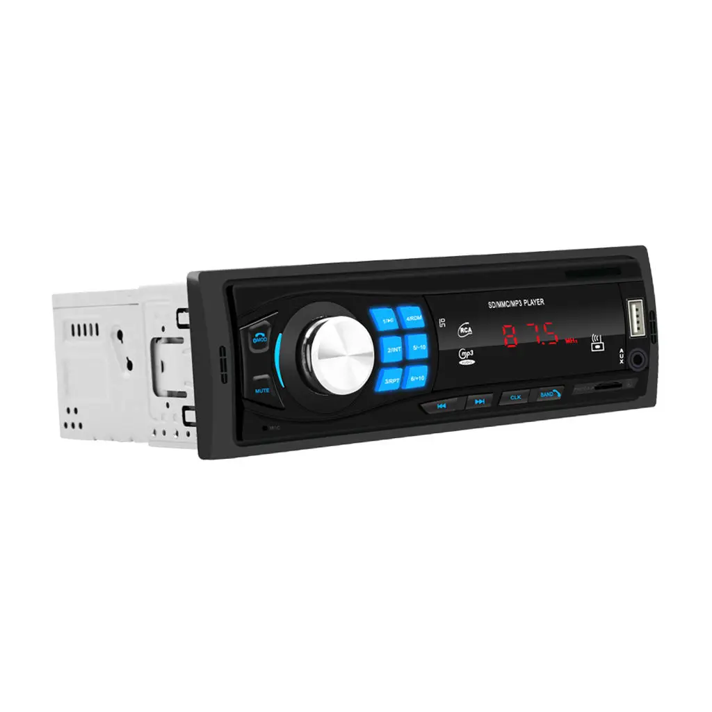 12V 1DIN Bluetooth Car Stereo MP3 Radio Player In- USB FM Aux  Receiver