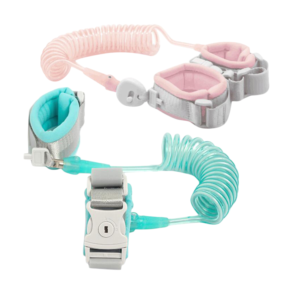 Toddler Baby Child Harness Hand Walking Strap Wrist Link Band Leash w/ Lock