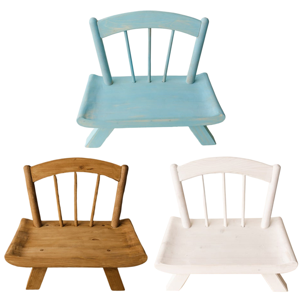 Baby Newborn Chair Wooden Accessories Ornaments Scene Filming Picture