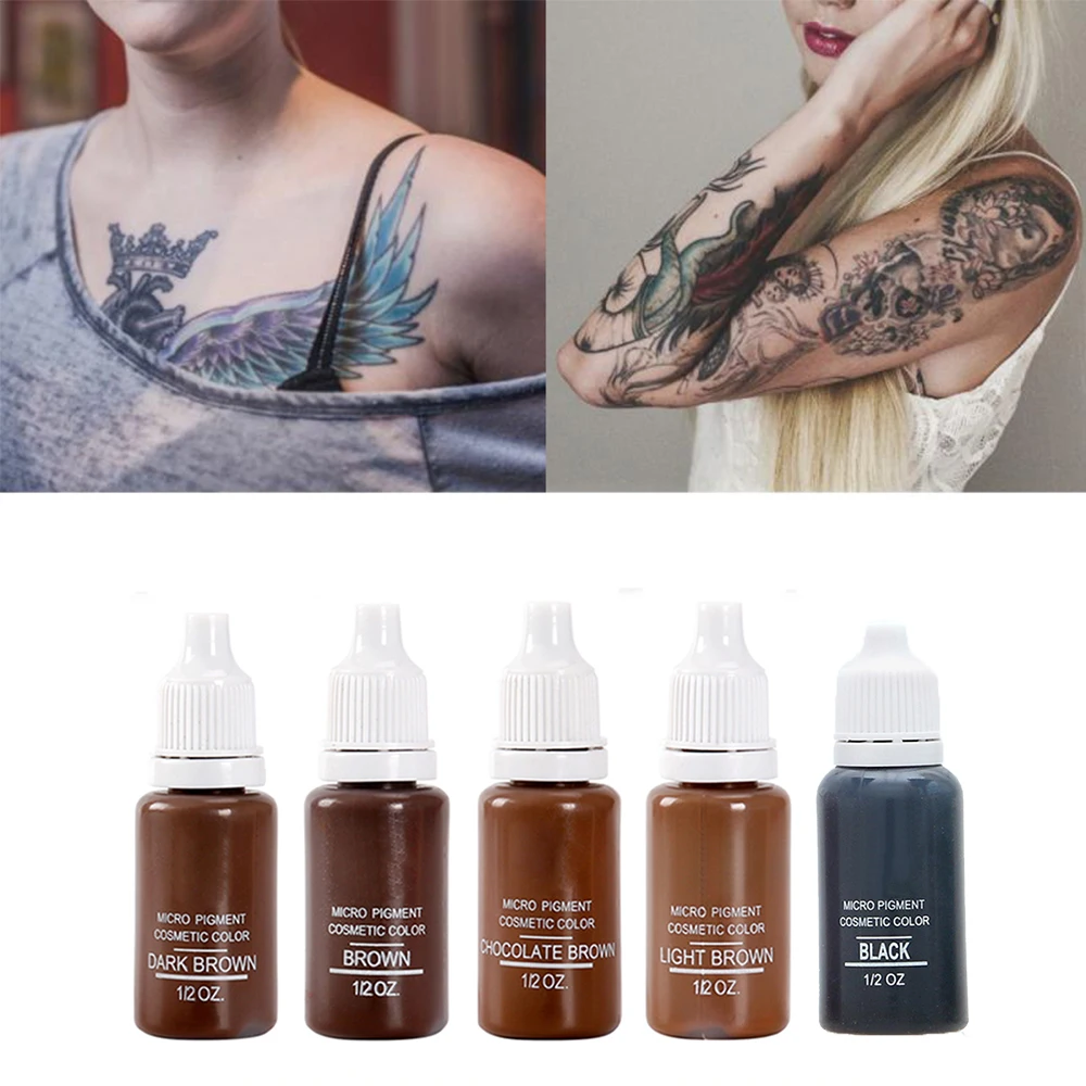 micro pigmentos conjunto de tinta tatuagem cosméticos
