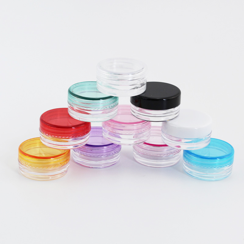 Best of 200pcs 2g Small Empty Cream Jar Cosmetic Container Sample Jar Display Case Cosmetic Packaging Mini Plastic Bottle Tin Reviews & Tips