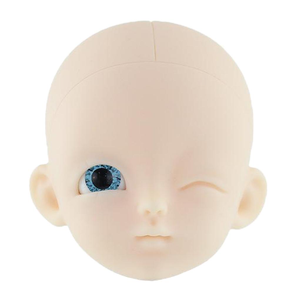 12inch 22 Jointed Winking Moveable Plastic  Doll Parts DIY Replacements