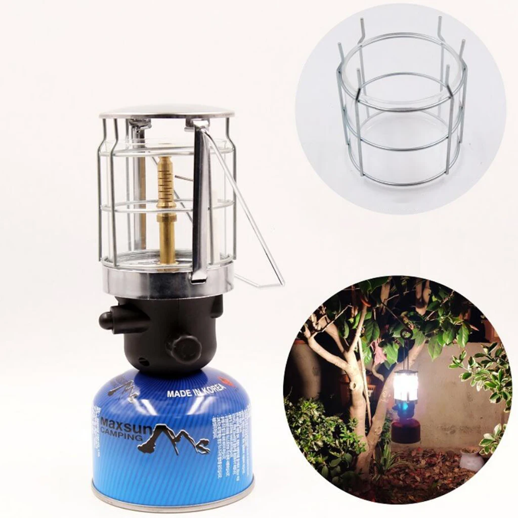 Outdoor Medium Gas Lamp Portable Heater Camping Lantern Tent Pendant Light